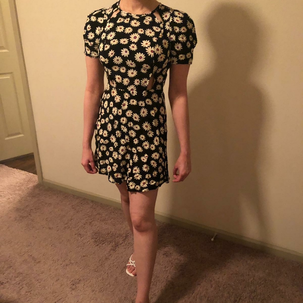 Topshop rare daisy dress